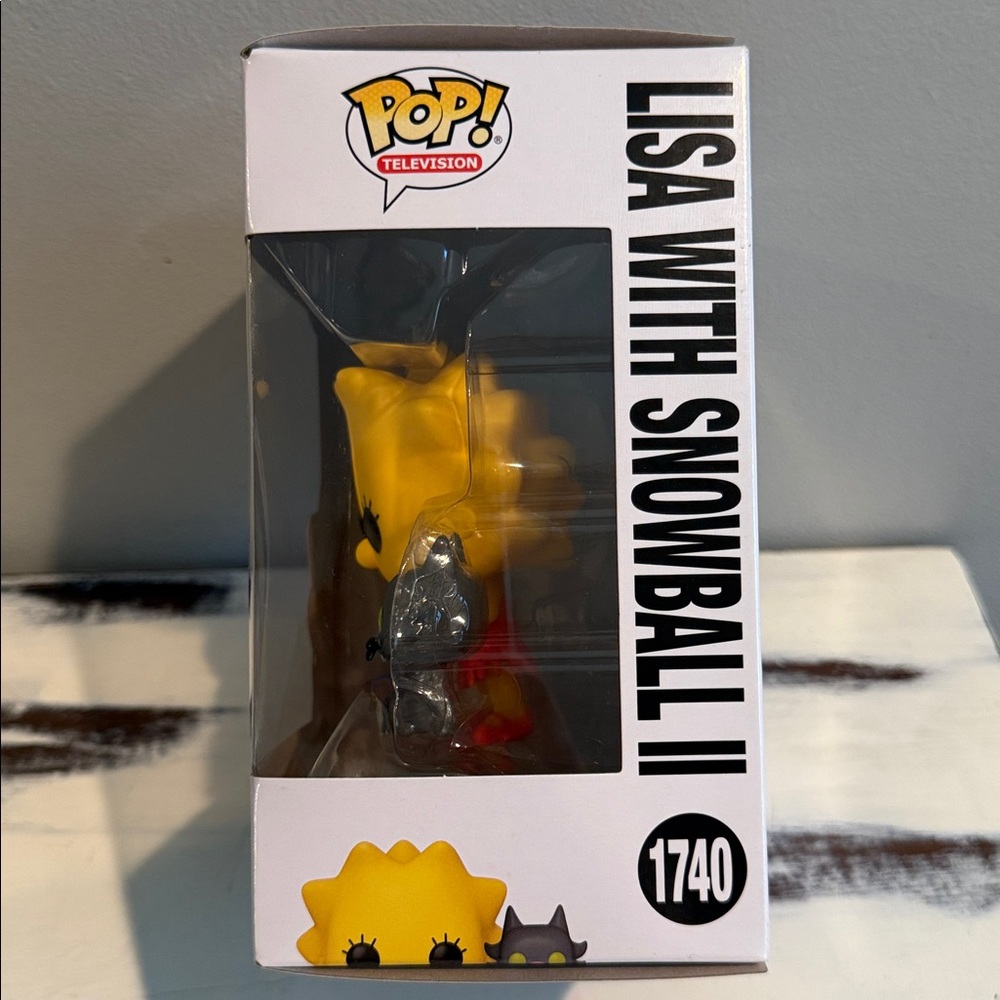 Funko Pop #1740 The Simpsons Lisa and Snowball II - Picture 2 of 4